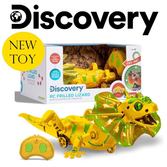 NEW Discovery Kids Robot RC Frilled Lizard Wireless Controller with Motion Activ - Picture 1 of 16